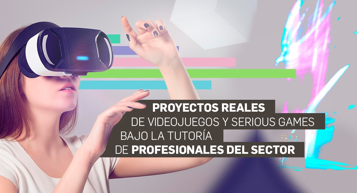 Licenciatura en Desarrollo de Software Interactivo y Videojuegos de Amerike: proyectos reales de videojuegos y Serious Games bajo la tutoría de profesionales del sector