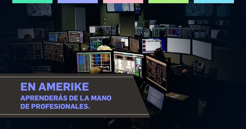En Amerike aprenderás de la mano de profesionales