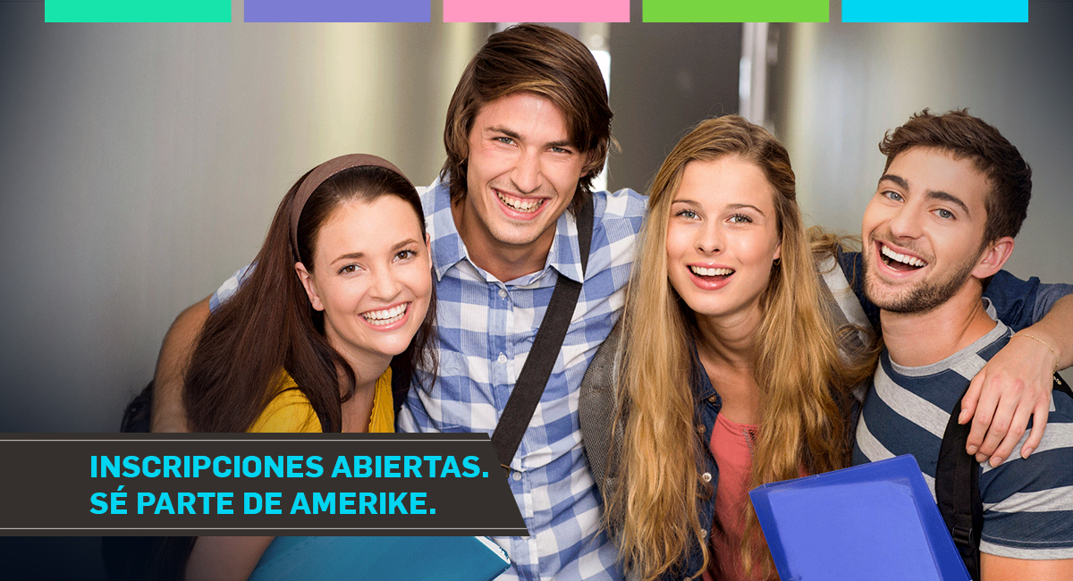 Inscripciones abiertas. Sé parte de Amerike