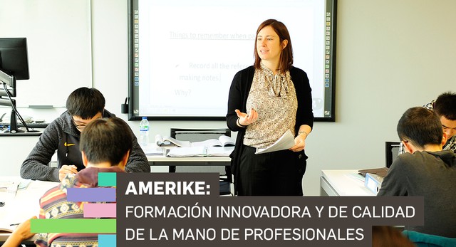 Amerike: formación innovadora y de calidad de la mano de profesionales de la industria del videojuego y el deporte