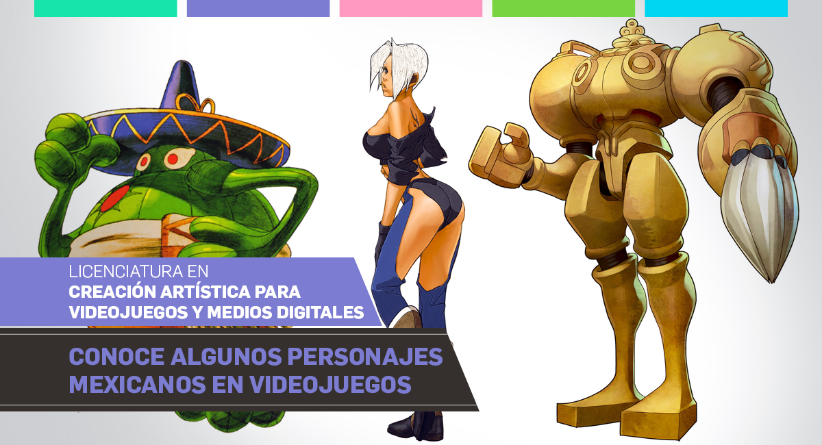 Conoce algunos personajes Mexicanos en videojuegos