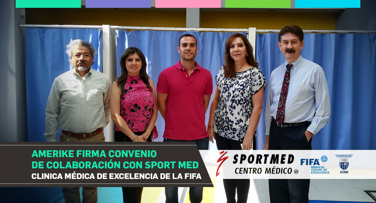 Firmamos convenio de colaboración con Sport Med